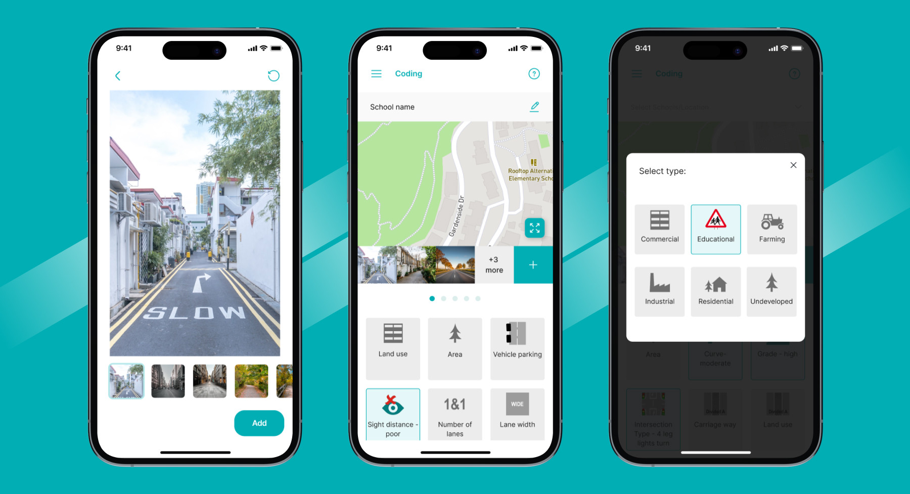 SR4S app — main screen